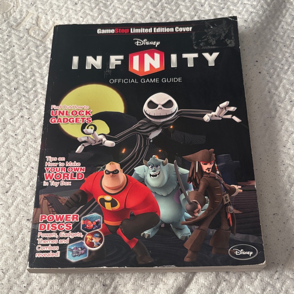 Disney Video Games & Consoles | Disney Infinity Game Guide With Black And Red Cover | Color: Black/Red | Size: Os