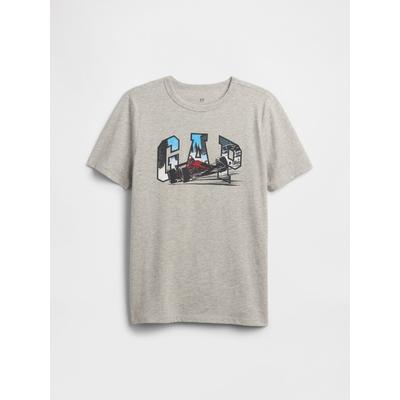 Gap Grey Logo Graphic T-Shirt (4-13yrs)