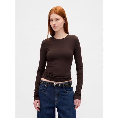 Gap Dark Brown CloseKnit Jersey T-Shirt