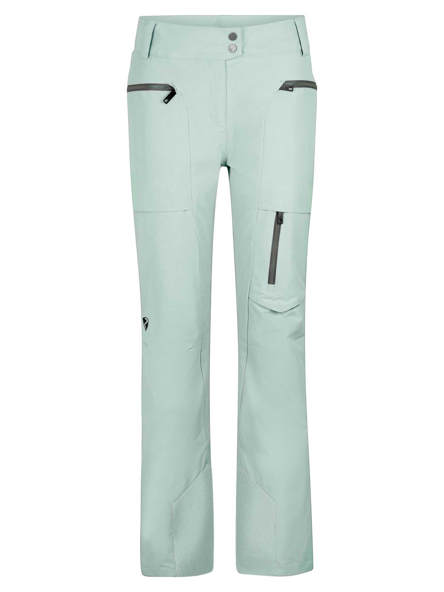 Skihose ZIENER "TIPPA-Z pants lady", Damen, Gr. 44, EURO-Größen, dried eucalyptus, Obermaterial: 100% Polyester (recycelt); Futter: 100% Polyamid; Futter 2: 100% Polyester; Wattierung: 100% Polyester (recycelt), Hosen Image