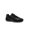 Slipper GEOX "U SNAKE ORIGINAL", Herren, Gr. 45, schwarz, Veloursleder, Nubukleder, casual, Schuhe, Sneaker mit Geox Spezial Membrane, Größenschablone zum Download