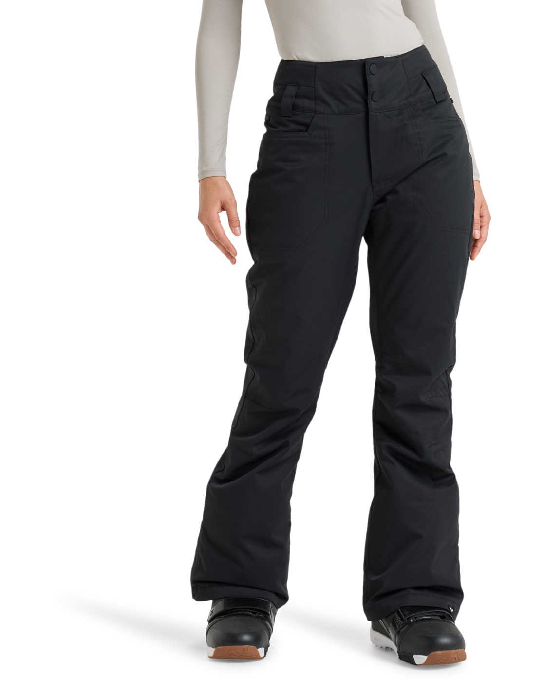 Snowboardhose ROXY "Diversion 10K", Damen, Gr. M, schwarz, 100% Polyester, Hosen Image
