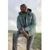 Steppjacke BRUNO BANANI, Herren, Gr. S (48), grün (khaki), Web, Obermaterial: 100% Polyester. Futter: 100% Polyester. Ärmelfutter: 100% Polyester. Wattierung: 100% Polyester, unifarben mit Farbeinsatz, kontrastfarbene Details, casual, bequem...
