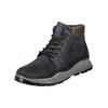Schnürstiefelette IGI & CO "IGI & CO Stiefelette Nubukleder/Textil", Herren, Gr. 43, blau, Nubukleder, Textil, casual, Schuhe