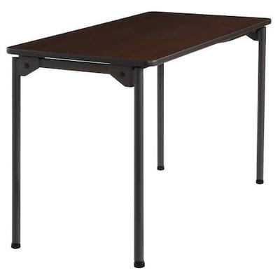 ICEBERG 65804 Rectangle Maxx LegroomÃ¢â€žÂ¢ Wood Folding Table, Walnut - 24" x