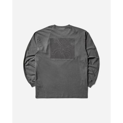 Men S Terrestrial Longsleeve T-shirt / Graphite