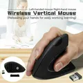 Mouse ergonomico verticale 2.4G muto Mouse da gioco per computer wireless Mouse ottico DPI USB mano destra sinistra per PC desktop portatile