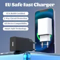 Caricatore da muro USB-A, caricatore rapido sicuro certificato CE RoHS, caricatore portatile compatto 5V2A per auricolari tablet telefono iPhone Samsung