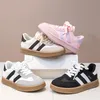 Herbst Mädchen Casual Schuhe Neue Pu Leder Outdoor Sport Nicht-slip Kinder Jungen Turnschuhe Luxus Weiche Kinder Sport Schuhe größe 26-37