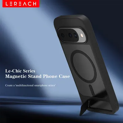 Lereach Magnetic Phone Case for Google Pixel 10 Pro XL / Pixel 9 Pro XL / Pixel 10 Pro / 9 Pro / Pixel 10 / 9 Versatile Stand