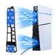 Ventola di raffreddamento per PS5 Slim Disc/sistema di raffreddamento console digitale con dispositivo di raffreddamento porta USB 3.0 per accessori PlayStation 5 Slim