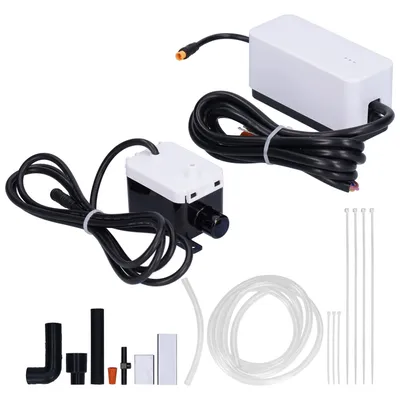 Condensate Pump Mini Split Automatic Air Conditioning Drain Removal Quiet Device S1 AC110‑240V Removal Quiet Pump