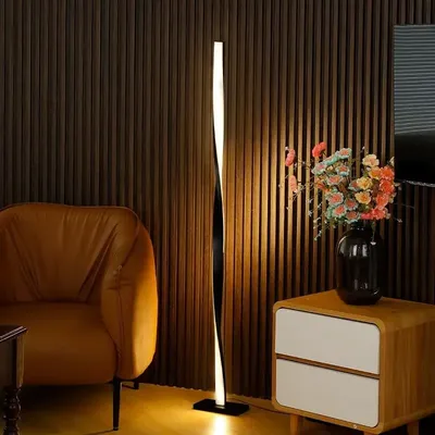 Floor Standing Ambient Light Ins Style LED Minimalist Modern Bedroom Study Bedside Lamp Reading Sofa Floor Lamp Living Room
