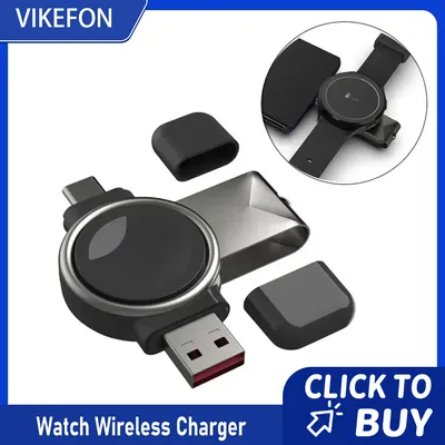 2-in-1-USB-Typ-C-Magnet-Wireless-Ladestation für Samsung Galaxy Watch 9, 8, 7, 6, 5, klassische tragbare Schnellladestation