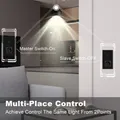 Interruttori con sensore di luce tattile BSEED 1/2/3Gang Presa a muro standard francese 1/2/3 vie più con pannello in vetro USB di tipo C Serie nera