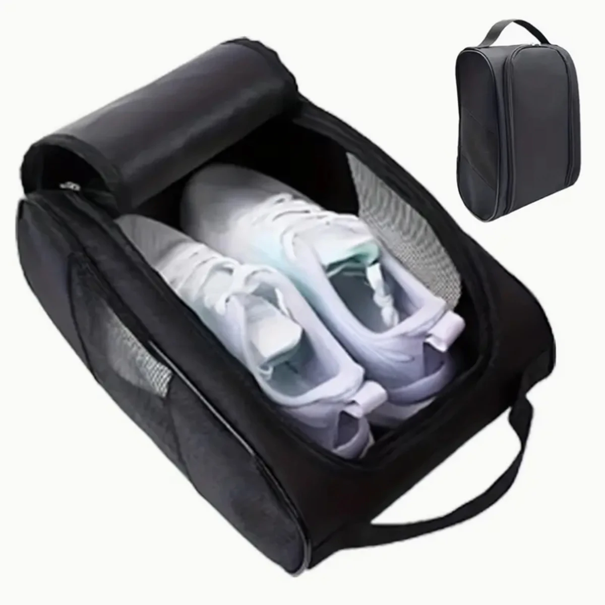 Borsa per scarpe da golf portatile Borse per scarpe in tessuto Oxford Borsa da golf leggera e traspirante Borsa per scarpe da tennis da calcio antipolvere