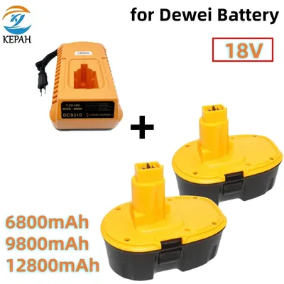 The latest for Dewei electric tool battery with 18V for DC9096 DE9503 DW9095 9096 9098 Cordless Drill Tools Screwdriver Batterie