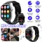 MP3 Watch Player Music Player Watch BT 5.4 Touch Screen Built-in Speaker Voice Recorder for Sports Running Accessory