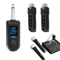 Convertitore per microfono wireless Microfono ricaricabile Sistema wireless Microfoni da cavo a sistema wireless per microfono cablato