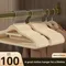 Anti-Slip Thickened Seamless Clothes Hangers Home Use Hanging Clothes Not Move Around Organizer Storage Expert Flocking Clothes