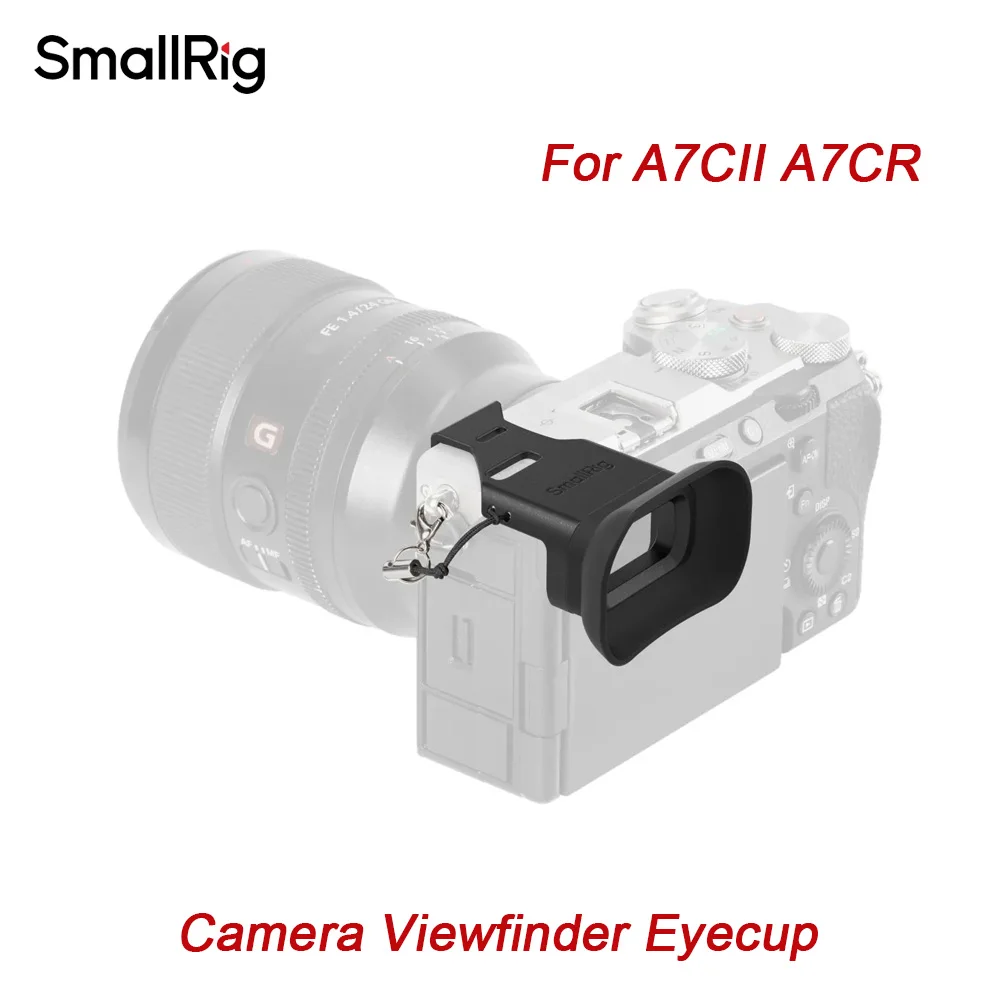 SmallRig 5255 Augenmuschel für Sony Alpha 1/7/9 Serie Kameras 4819 Sucher-Augenmuschel für Sony A7C II/A7CR Kamera Sucher-Zubehör Image