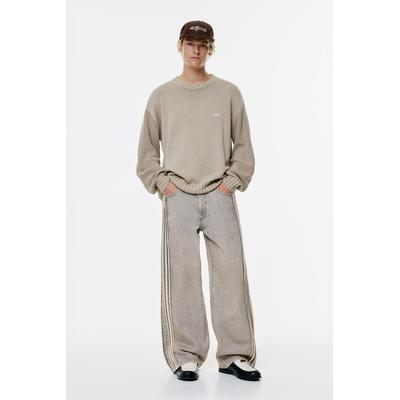 Side Stripe Baggy Jeans