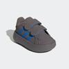Sneaker ADIDAS SPORTSWEAR "ADIDAS DISNEY BALOO GRAND COURT KINDER", Gr. 23, charcoal, bright royal, charcoal, Synthetik, sportlich, Schuhe