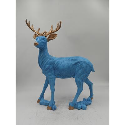 Dekofigur AM DESIGN "Dekoobjekt aus Polyresin", blau (türkis), B:37cm H:44cm, Polyresin, Dekofiguren, BxH: 37x44 cm Image