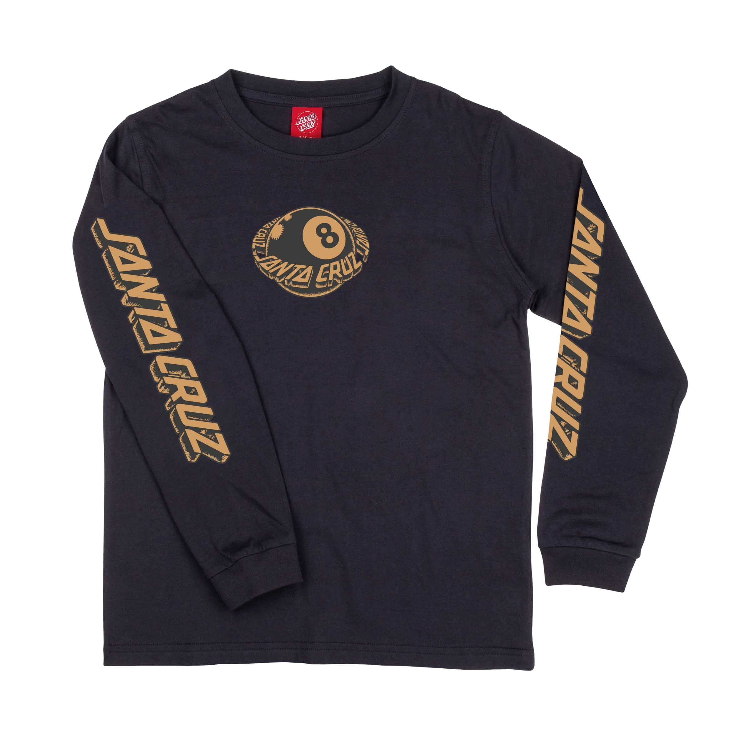 Langarmshirt SANTA CRUZ "YOUTH WINKOWSKI EIGHTH PLANET", Kinder, Gr. 11/12 (146), schwarz, Obermaterial: 100% Baumwolle, normal, Shirts Image