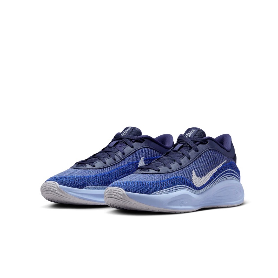 Nike Shoes | Brand New Nike G.T. Hustle Academy Men's Basketball Shoes Fj7791 401 | Color: Blue/Gray | Size: 9.5