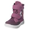 Stiefelette RICOSTA "Ricosta Stiefelette Lederimitat/Textil", Kinder, Gr. 32, rot (merlot), Lederimitat, Textil, casual, Schuhe