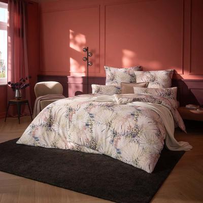 Bettwäsche ESTELLA "Amira", rosa, B/L: 155cm x 220cm, 2 St., Mako-Satin, B/L: 80cm x 80cm & 40cm x 80cm, Mako-Satin, Obermaterial: 100% Baumwolle, Bettwäsche Image