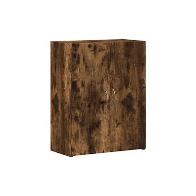 vidaXL Aktenschrank Räuchereiche 60x32x77,5 cm Holzwerkstoff Image