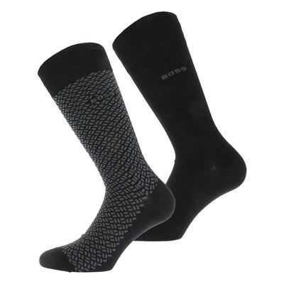 Boss - Socken für Herren/Damen Unisex(2er-Pack) (Schwarz) Image