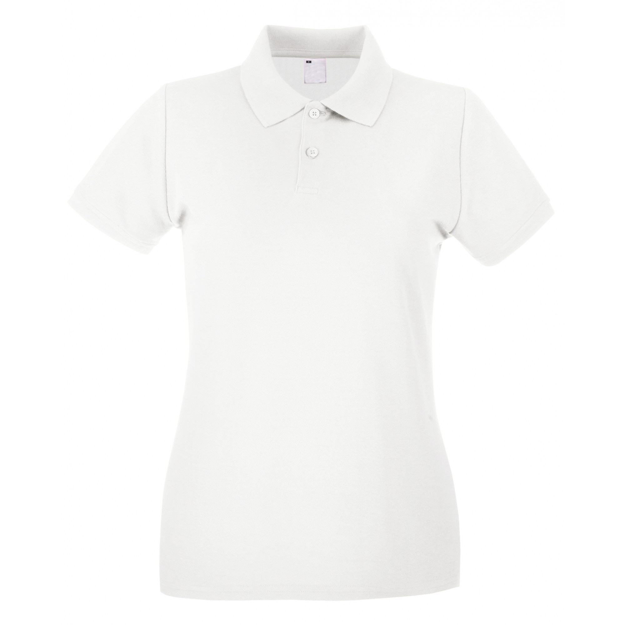 Fruit of the Loom - Poloshirt für Damen kurzärmlig (Schnee) Image