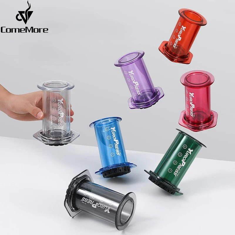 Yuropress – cafetière expresso Portable, presse à Air, voiture, maison, poudre, voyage, presse française, presse à main, pot de brassage froid, randonnée Camping