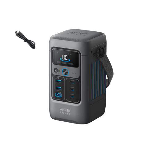 Anker SOLIX C200 DC Portable Power Station - 192Wh | 200W（free gift）