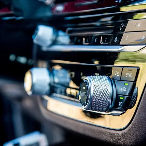 Crystal Ring Cover For Air Conditioning Volume Button Knob High Quality For BMW G02 G01 G30 G12 Glittering And Stylish Interior