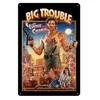 Big Trouble In Little China Film-Metallplakat-Blechschild – 20 x 30 cm große Platte – Aluminium