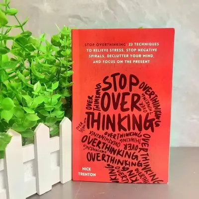 Bview Art Stop Overthinking: A Guide to Quiet Your Mind and Reduce Anxiety - Self Help Book in English Paperback Edition