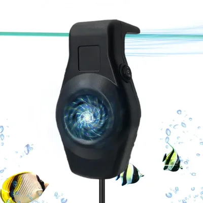 Fish Tank Fan Cooler Aquarium Fan Cooling Fish Tank Cooler Low Noise Lightweight Aquarium Cooling Fan for Dog Hamster Aquarium