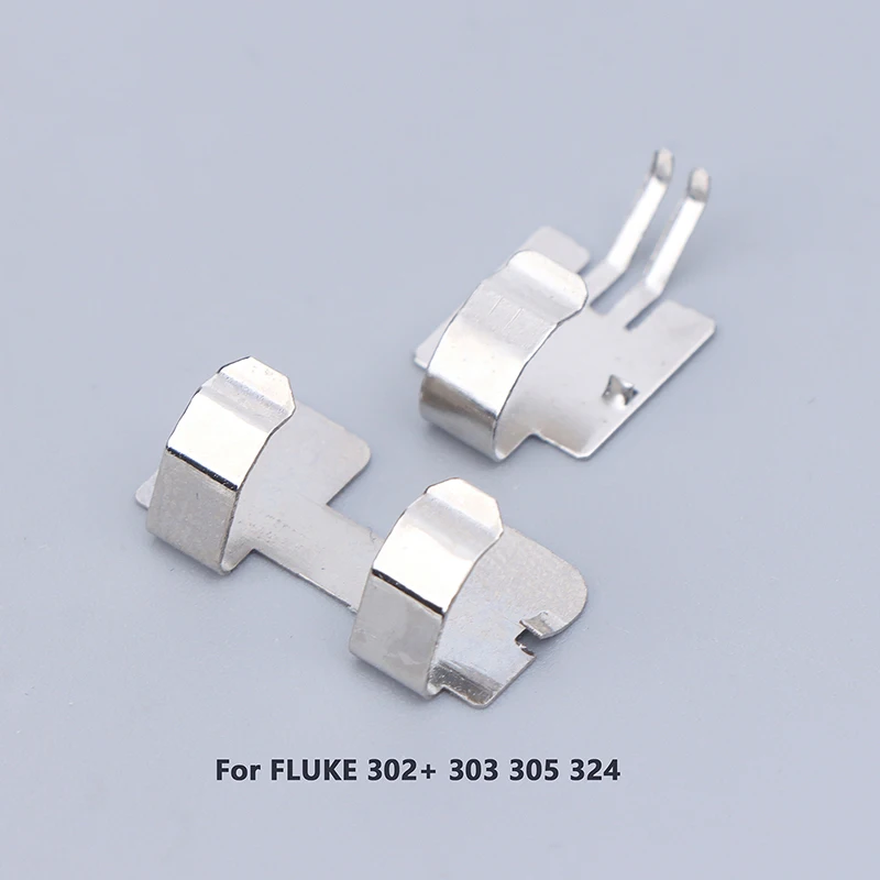 1 Stücke Silber Für FLUKE 101 106 107 Multimeter 302 + 303 305 324 Zangenmessgerät Ersatz Multimeter Batterie Schrapnell Kontaktstück Image
