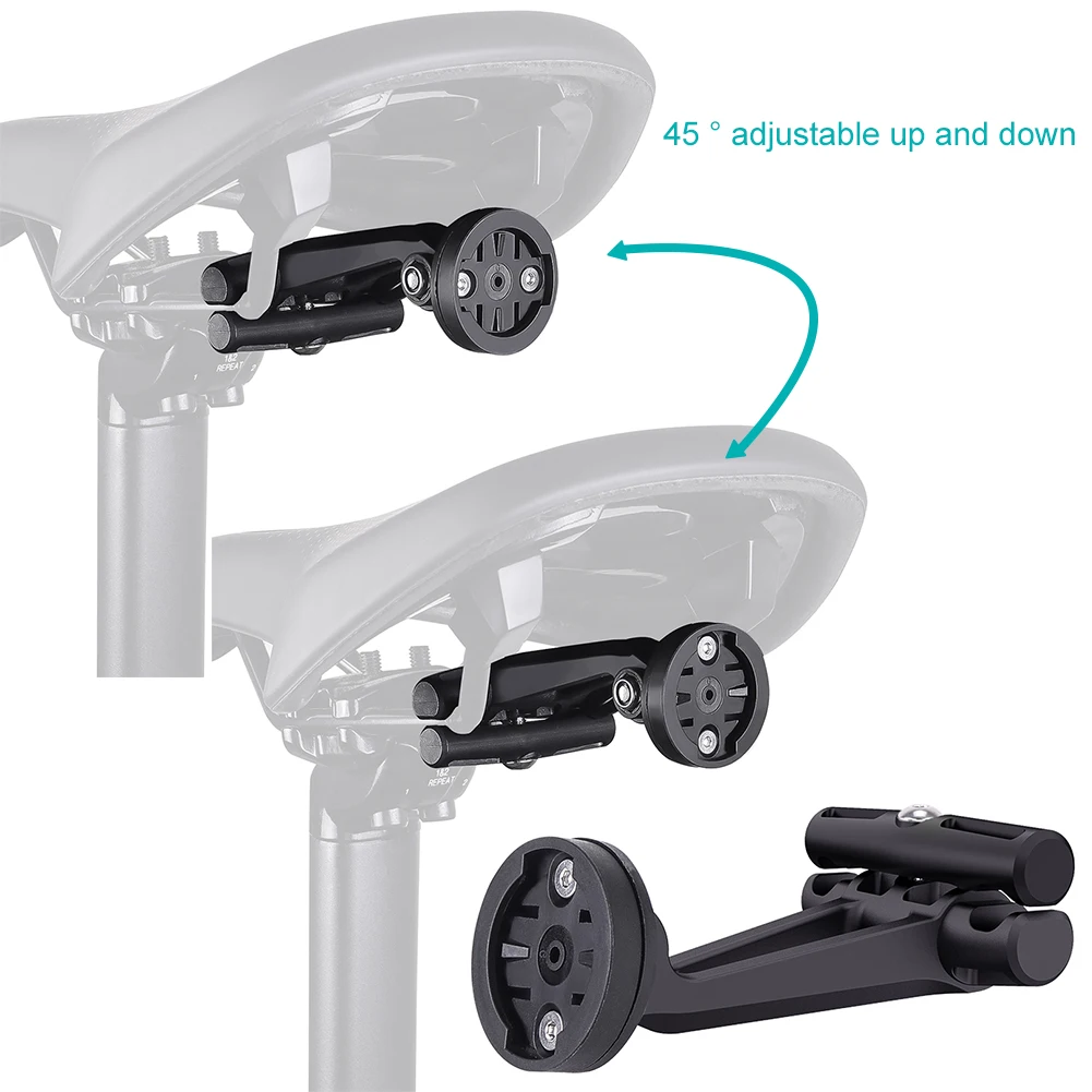 Fahrrad Rücklicht Halter Sattelstütze Halterung Stoßfest Fahrrad Rücklicht Sattel Unterstützung für Garmin Varia Radar/Action Kamera Image