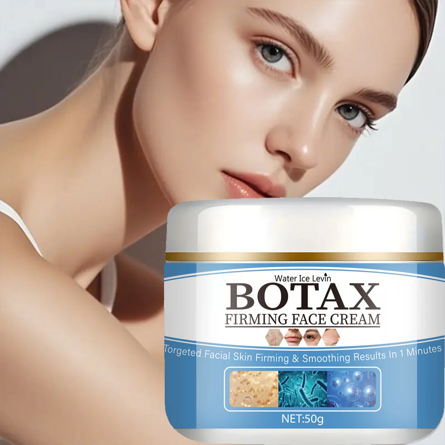 Vitamin C Antioxidans Hyaluronsäure Bounce Niacinamid Whitening Firming Moisturizing Cream Light and Delicate 50g