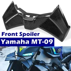 MT09 Front Spoiler Fit For Yamaha MT-09 MT 09 2024 2025 Motorcycle Downforce Naked Frontal Fairing Winglet Aerodynamic Wing