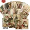 32pcs, Vintage Christmas Postcard, Birthday/Anniversary Gift, Collectible, Suitable for Gift Giving, Can be Mailed.