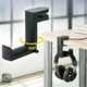 Supporto per cuffie multiuso con 360 ° Rotazione – Supporto da tavolo/da parete per cuffie e controller da gioco per PC