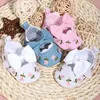 Blumen-Prinzessin-Schuhe, Babyschuhe, Babyschuhe, Turnschuhe, Turnschuhe mit weichen Sohlen, einzelne Schuhe, Stoffschuhe