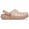 Crocs - Classic Lined Clog - Sandalen US M10/W12 | EU 43-44 beige/braun