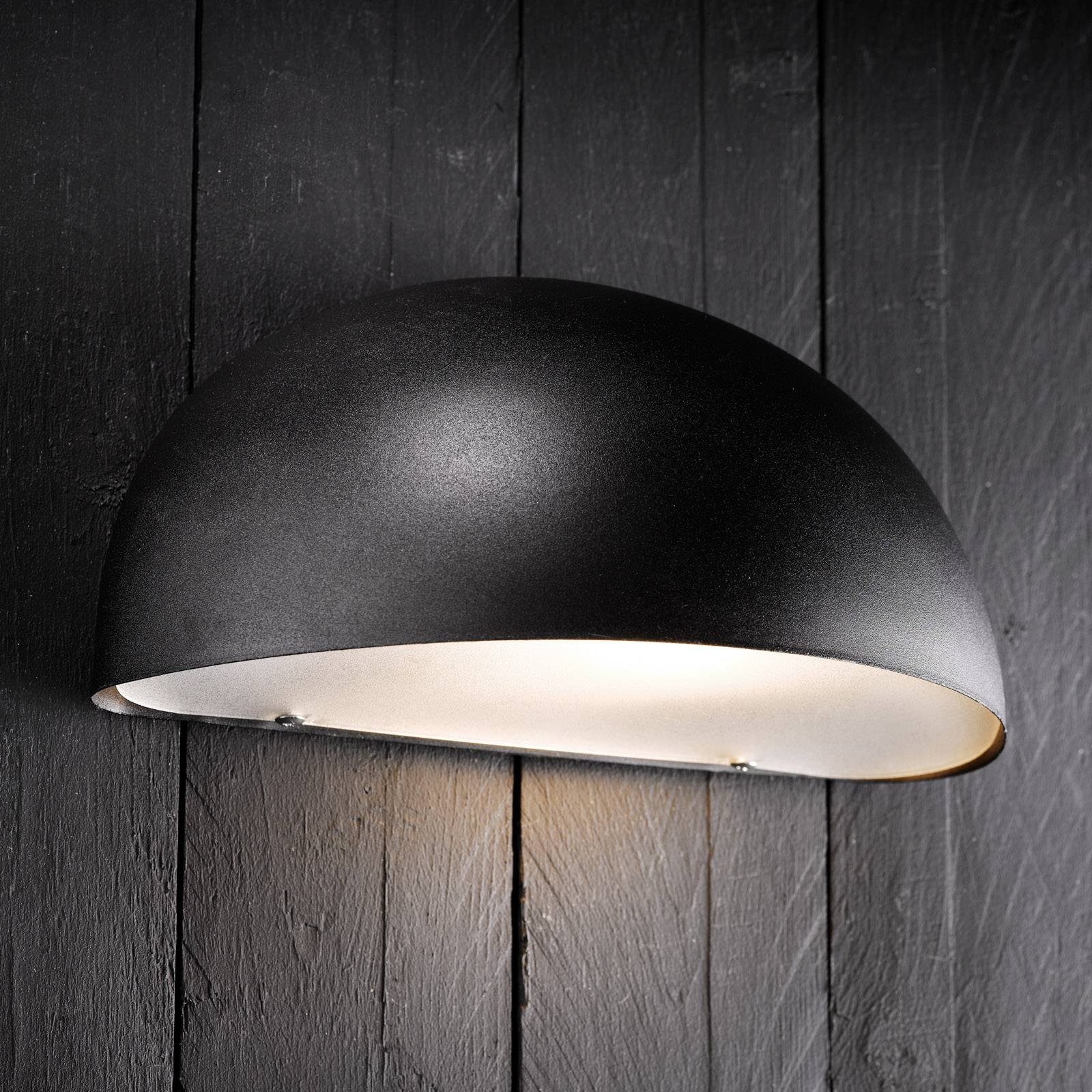 Nordlux Outdoor Wall Light BERGEN, Black, metal, Modern, Outdoor Wall Light
